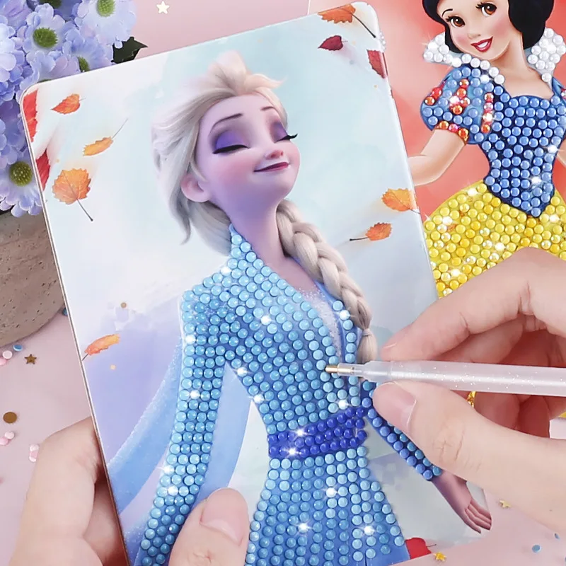 

Miniso Disney подлинные авторизованные детские бриллиантовые наклейки ручной работы DIY материал посылка кристалл девушка мудра