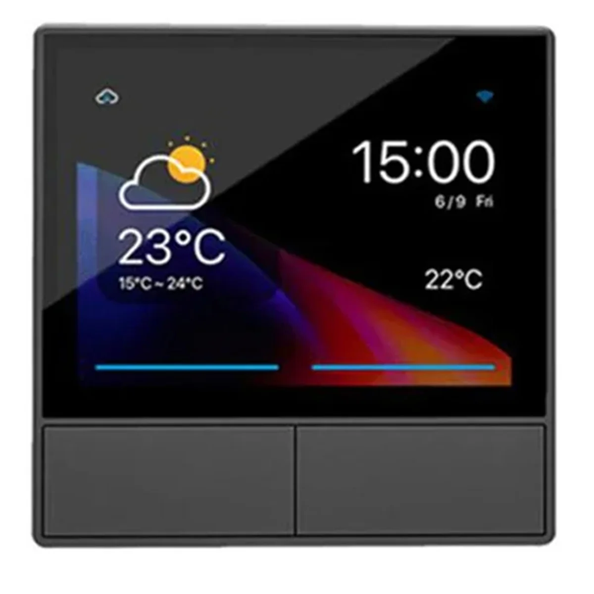 ABZW NSPanel Smart Touch Wi-Fi Smart Switch Настенный переключатель сцены ЕС EWeLink Термостат для Alexa Google Home Голосовое управление