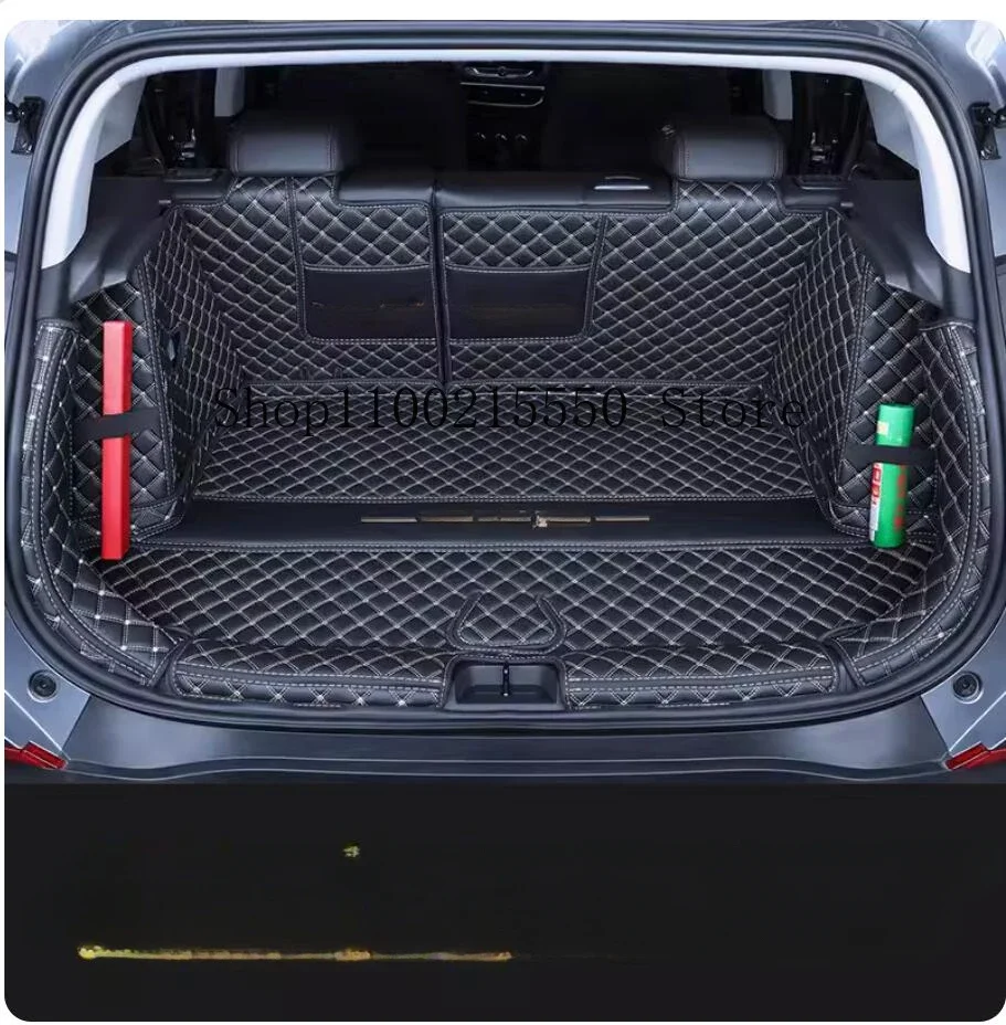 The Trunk Cargo Leather Liner Car Trunk Mat Cargo Compartment Floor Carpet Mud For Chevrolet Trax RS Tracker 2022-2023