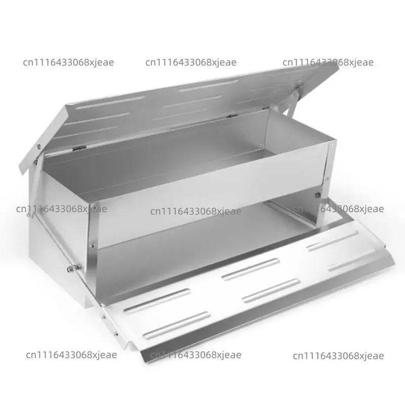 Pedal feeding trough Household feeder Mouse-proof feeder Chicken feeding trough Automatic opening and closing feeding trough