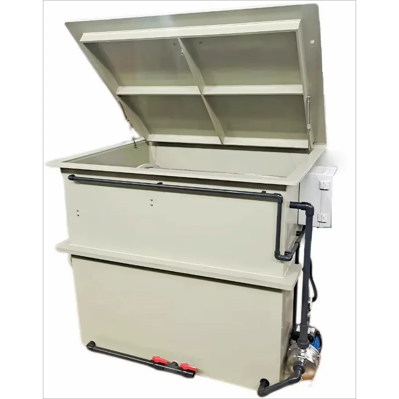 Ras Water Treatment Equipment Aquaculture Perforated Rotary Drum Screen Filter For Fish Farming Ras System Sea And Fresh Water