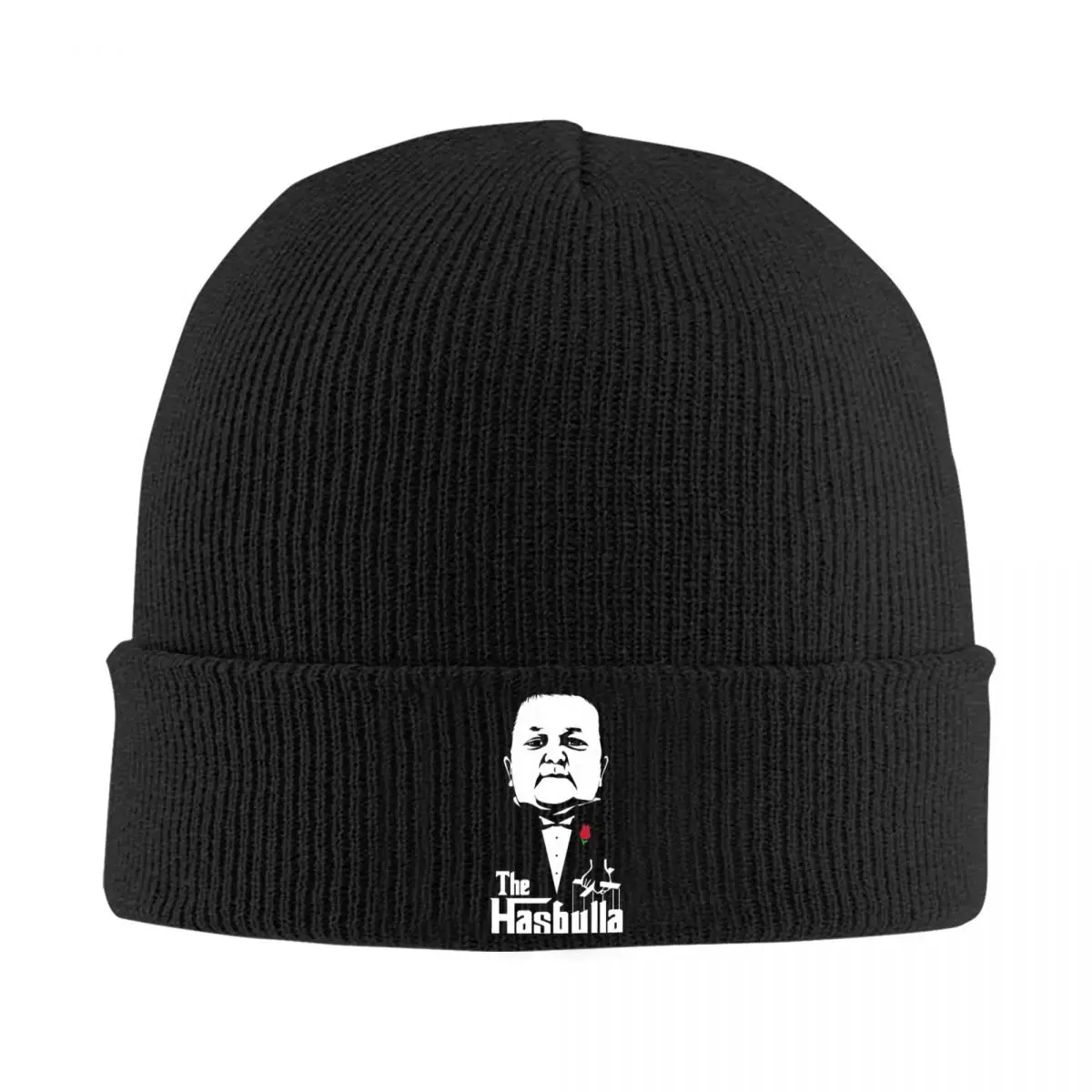 Hasbulla Godfather Knit Hat Beanie Autumn Winter Hat Warm Casual Mini Khabib Cap Men Women