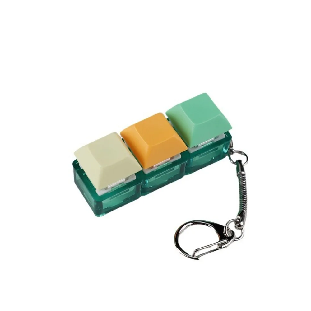 

Новая клавиатура «сделай сам», брелок для ключей, кнопка для снятия стресса, игрушка-кликер, колпачок для ключей, крышка для клавиатуры на палец для взрослых