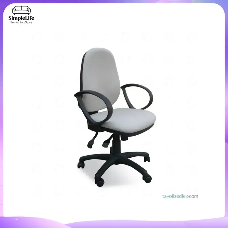 Cadeira de Escritório Ergonômica de Couro Executiva com Encosto Alto, Apoio de Cabeça Ajustável e Suporte Lombar para Computador, Moderna para Casa e Jogos