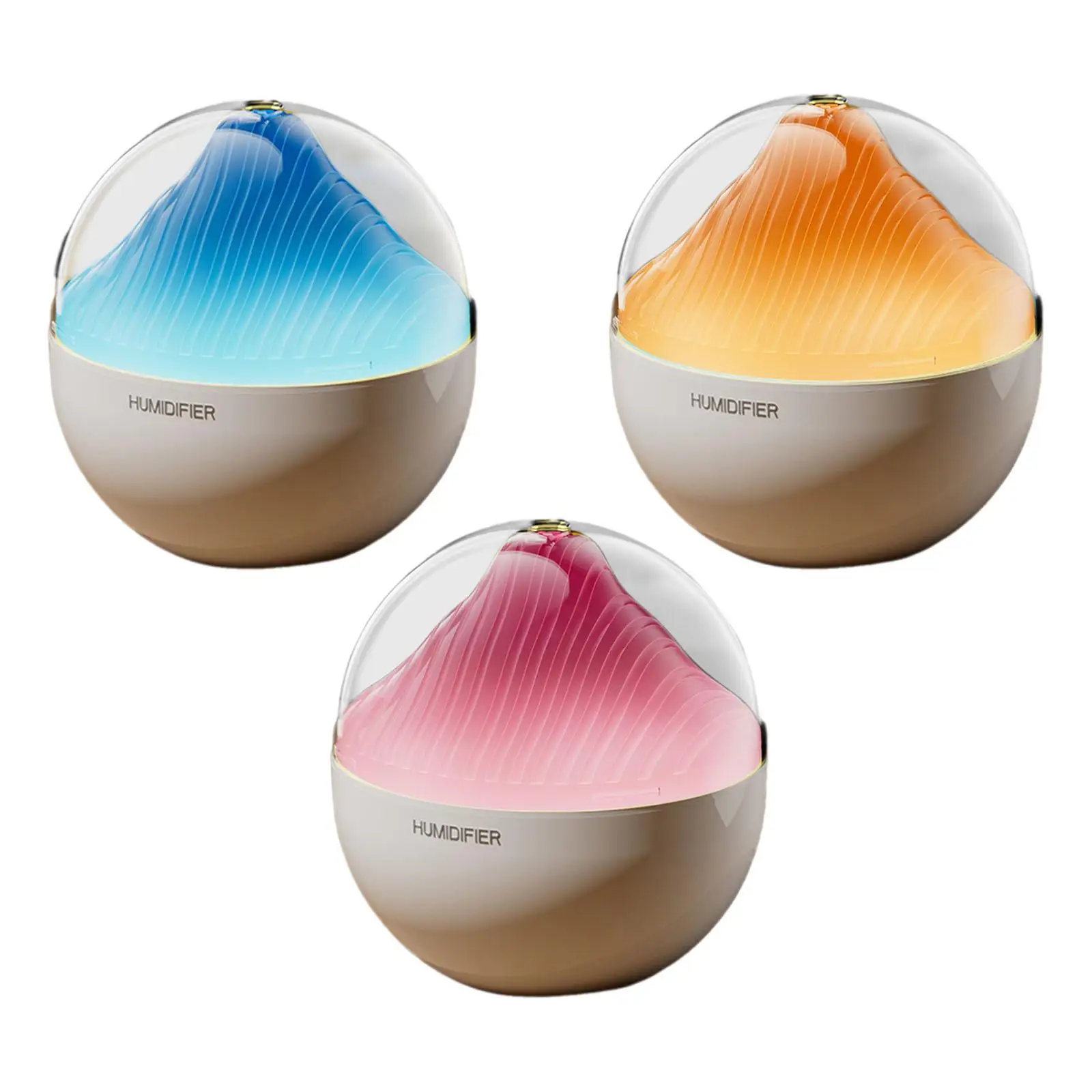 Umidificador para quarto ajustável versátil 400ml umidificador de mesa umidificador pessoal para escritório dormitórios berçário quarto yoga casa