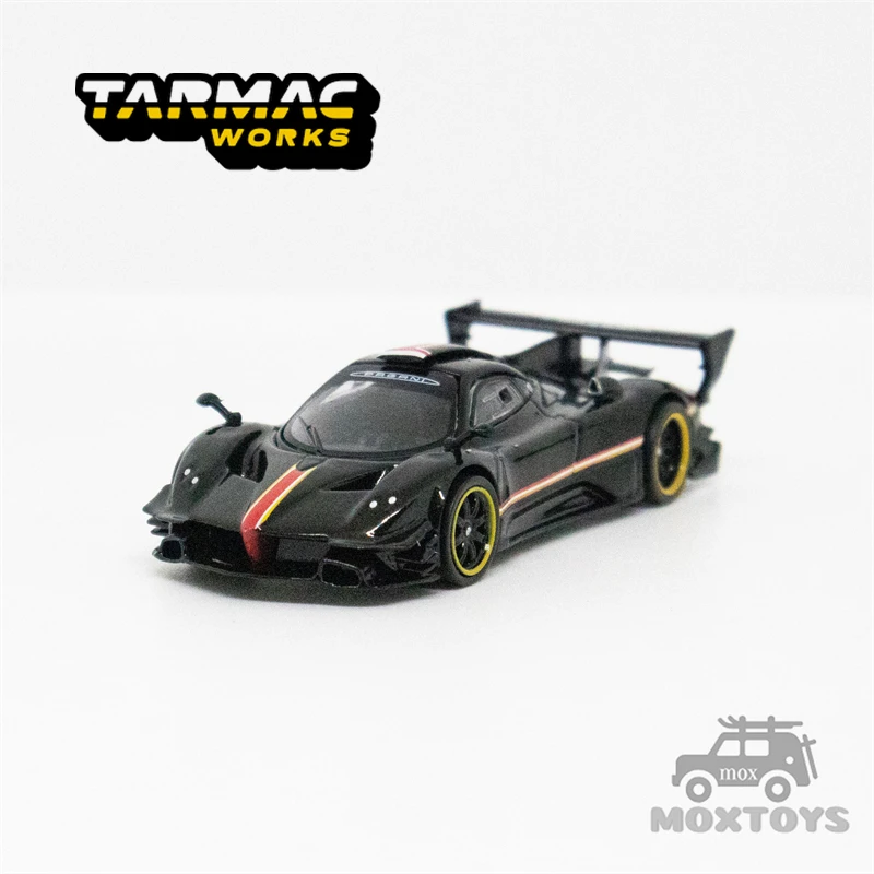 

Tarmac Works 1:64 Pagani Zonda Revolución Nero Oro Black Diecast Model Car