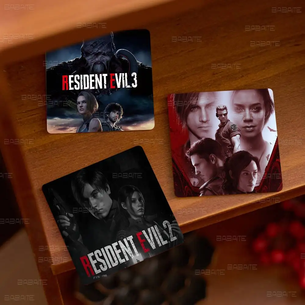 Best R-Resident Eviles Horror Movie Photo Fridge Magnet Square Stickers Personalize Home Decor Souvenirs Gift