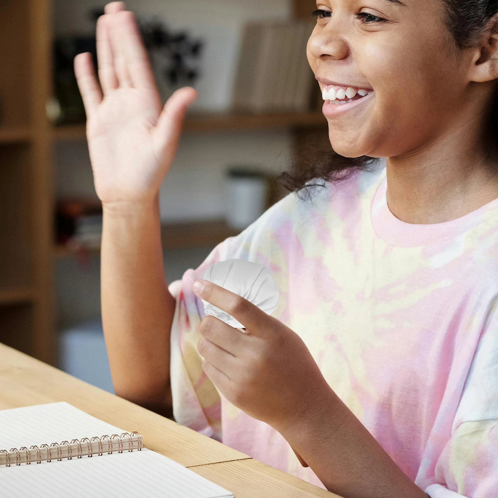 10개 모자 DIY 공예용 부드러운 흰색 패브릭 캡 미니어처 장면 와인병 장식