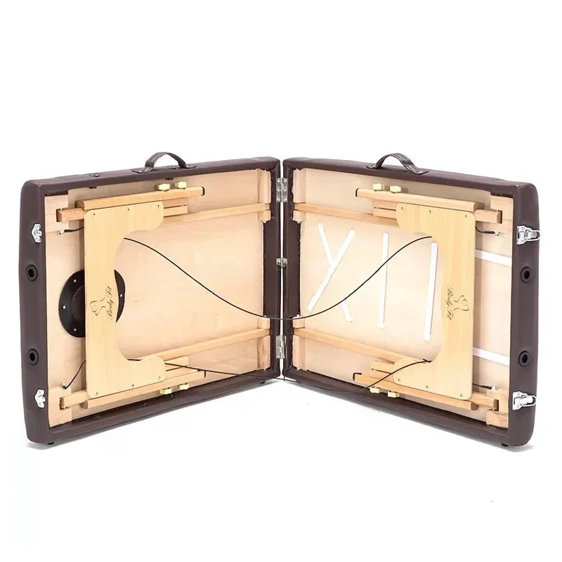 

SAT2 Original folding Spa Massage Tables Salon Furniture Wooden massage bed portable acupuncture beauty physiotherapy tattoo Tab