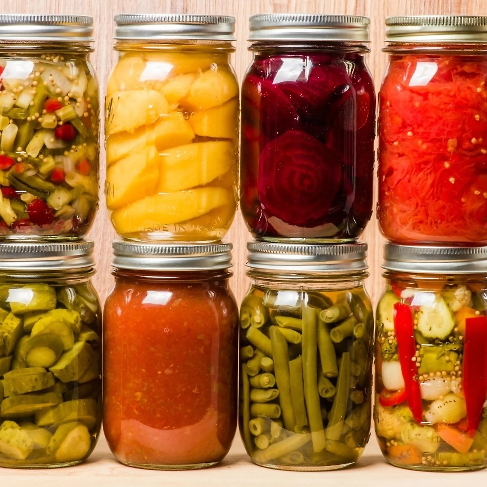 

50 Sets Tinplate Mason Jar Split type Lids St Mouth Round Cup Rings Airtight Food Storage Reusable Dry Kimchi Fruits