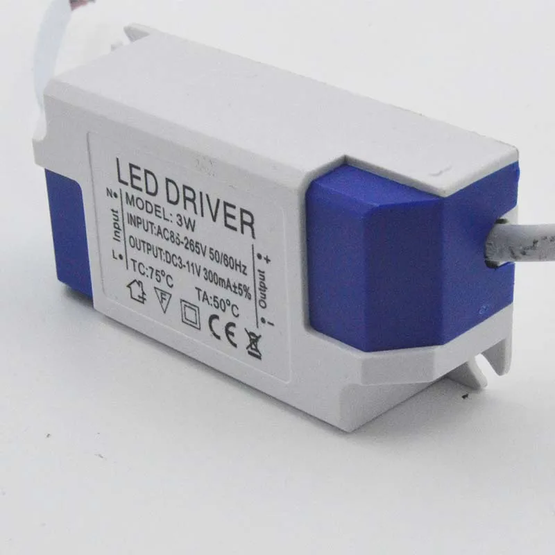 AC85-265V transformator sterownik lampy LED 12v 24V DC zasilacz diody na wstążce reflektory oprawy ścienne podkładki sufitowe