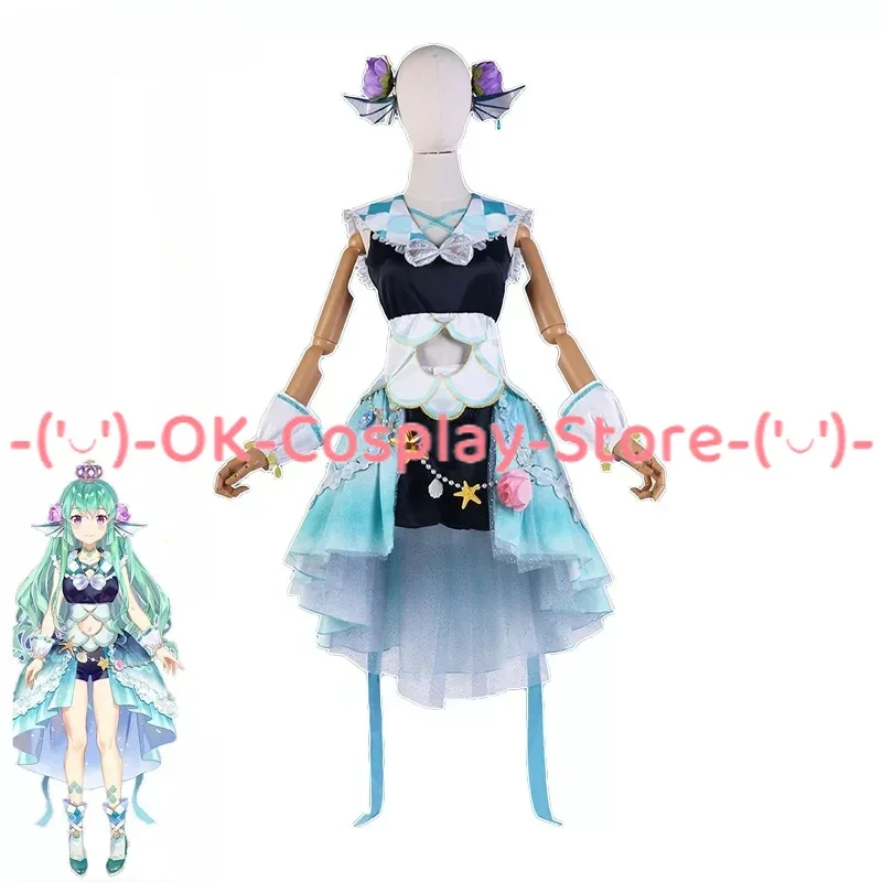 

Finana Ryugu Cosplay Costume Lazulight Vtuber Cosplay Dress Women Party Suit Halloween Carnival Uniforms Custom Made