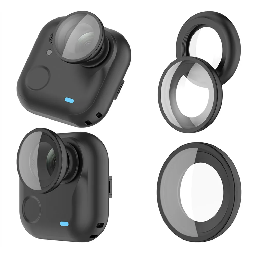 Lens Guard for Insta360 GO Ultra Lens protection mirror curved glass lens Protector Anti-Fog Protective scratch-resistant cover