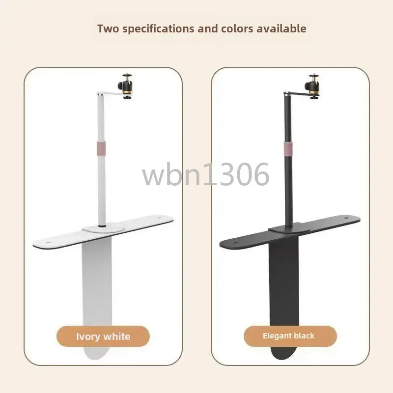 

Wall-mounted projector bracket next to the bed or desktop, 360 ° rotating universal flexible bracket