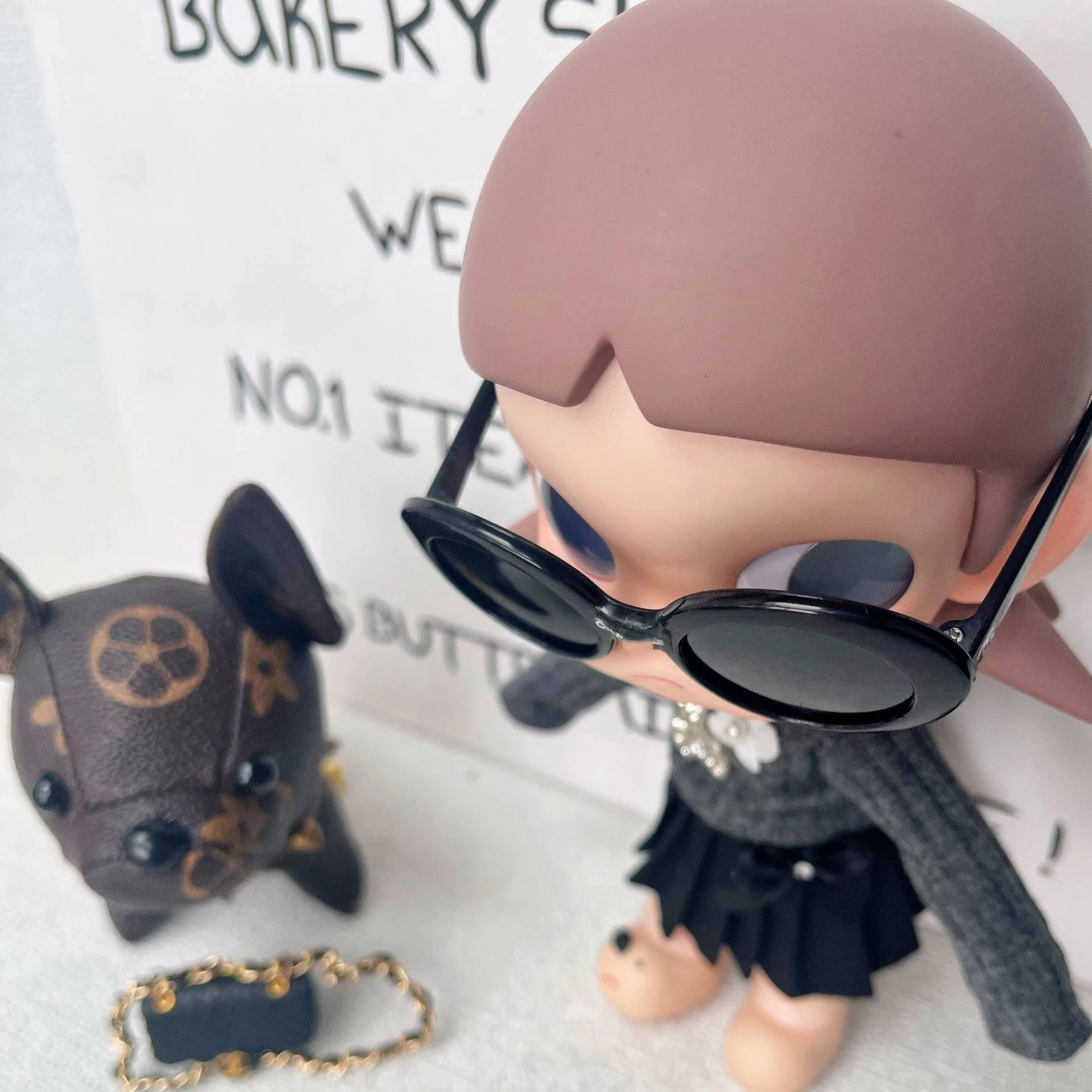 Only clothes no dolls for one-eighth movable zsiga Sister Ga Zi's baby Dress Set Light Luxury Playful and cute pleated Skirt set