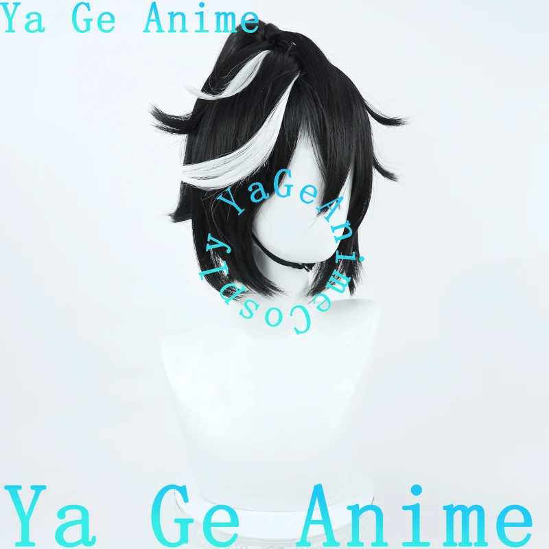 Wig Cosplay Uma Musume Pretty Derby Katsuragi Ace dengan Telinga dan Ekor untuk Anime Game Halloween Reality Show
