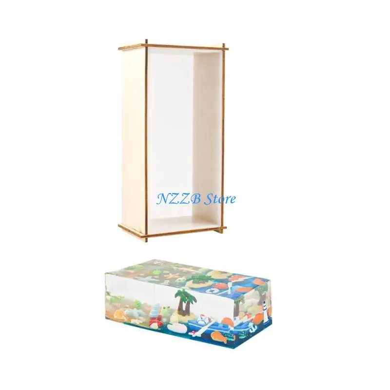 

T21F Rectangular Silicone Molds Versatile Silicone Molds DIY Ornaments Mold for Craft