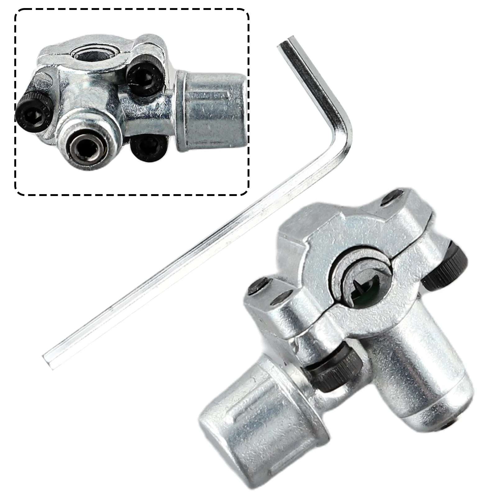 Three Piece Puncture Valve Pipe Faucet for Air Conditioning and Refrigeration with Applicable Sizes 1/4 3/8 5/16