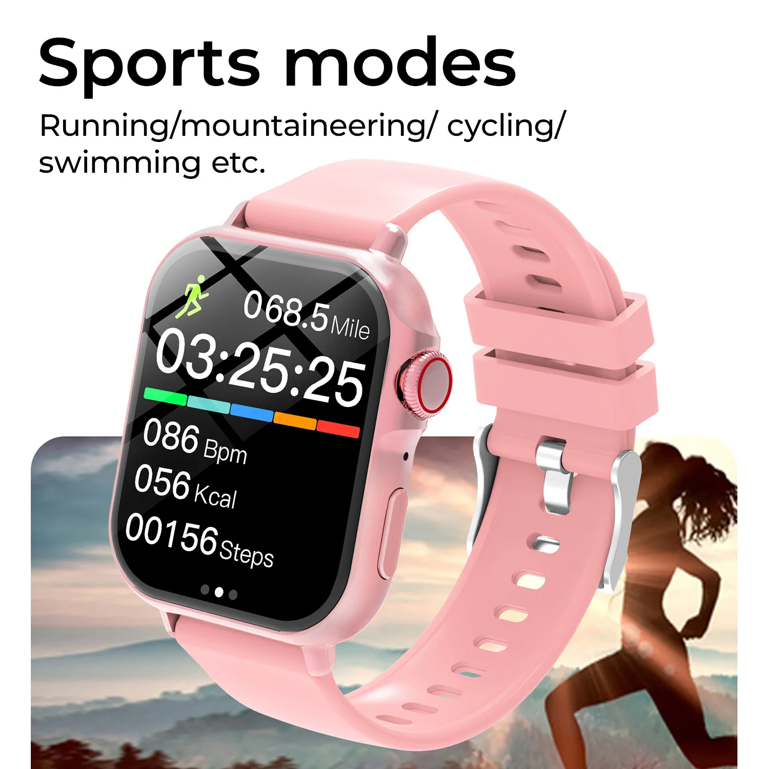 2025 حار Smartwatch اللاسلكية الاتصال كاميرا التحكم مشغل موسيقى مراقبة النوم للهاتف أندرويد/IOS الرجال النساء هدية ساعة جديدة