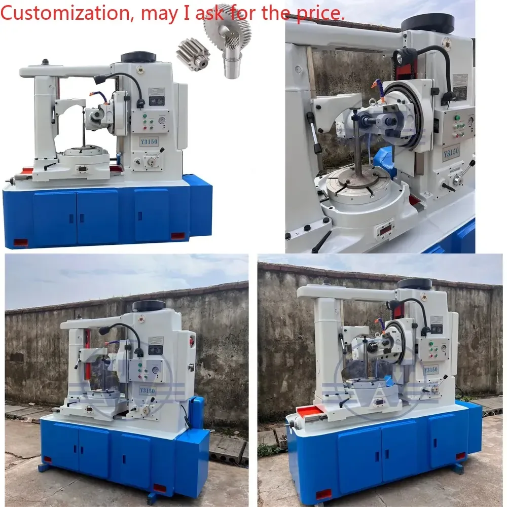 Hot saleGear Hobbing Machine Y3150 Cnc Gear Cutting Machines Y3150 Y3180 8 Modules Gear Hobbing Machine