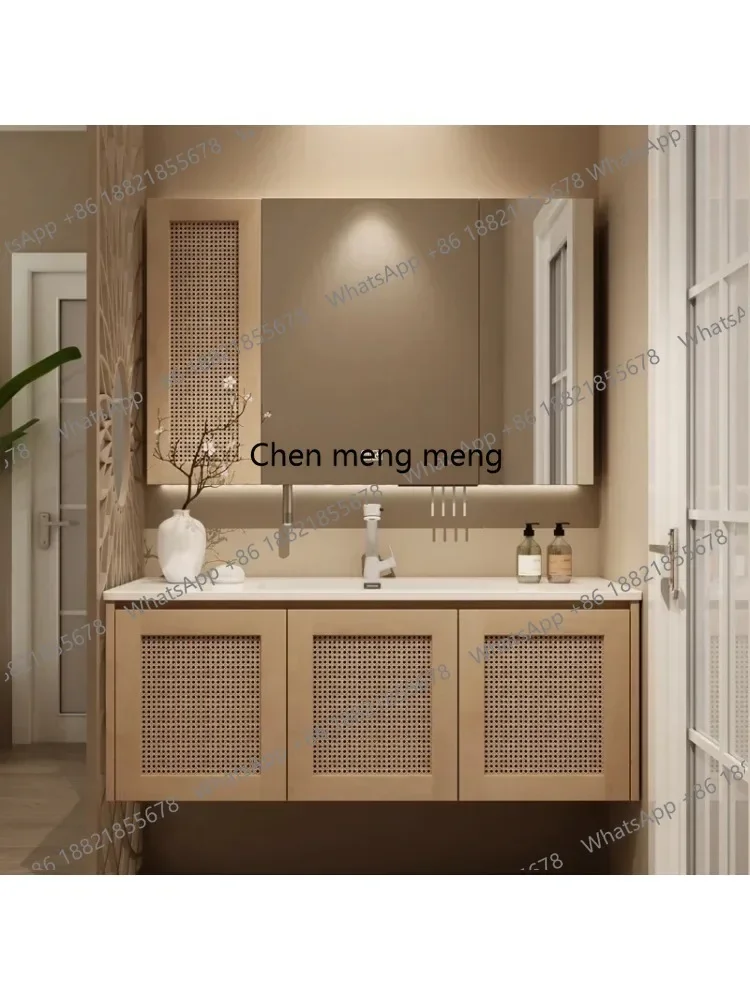 M46 Multifunctional Cabinet Bathroom Sink Storage Rack Mirror Pillar Wall File Locker Narrow Drawer, Towels