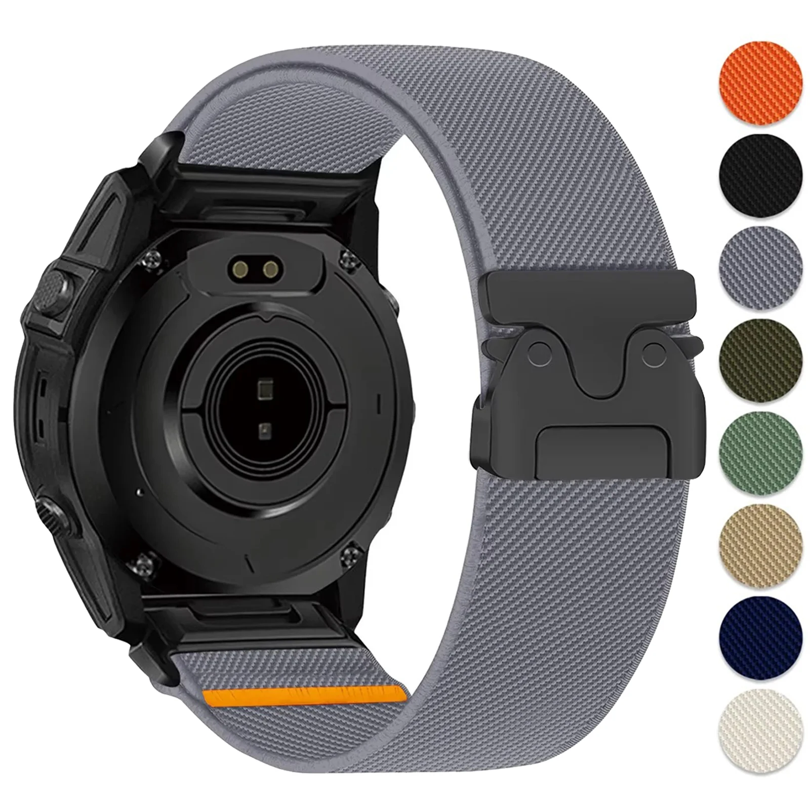 Quick Fit Strap 20 22 26mm For Garmin Fenix 8 Quatix 8 Tactix 8 43/47/51mm Nylon Bracelet Fenix E/7/7X/7S Band Instinct 3 Correa