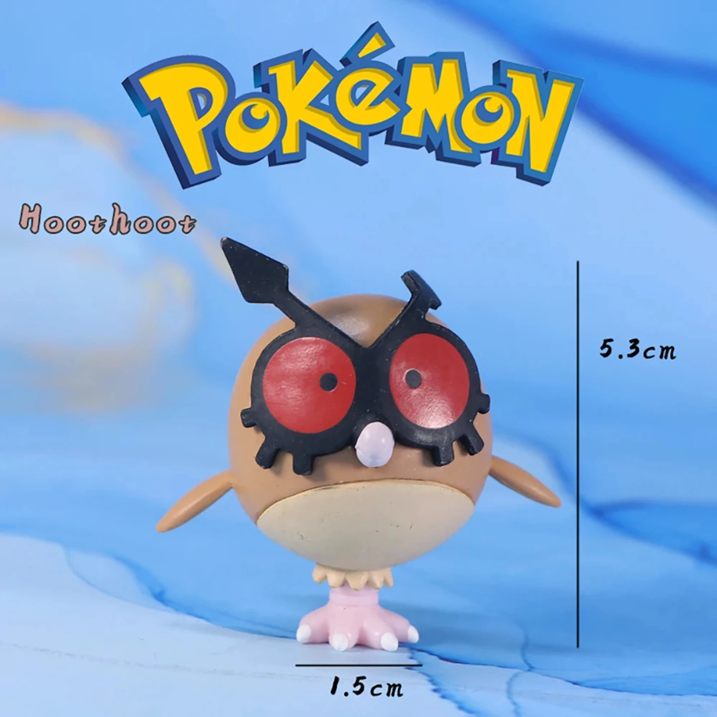 WCT Pokemon Hoothoot Figure One Piece Toys Anime Figures Collection Model - view 6