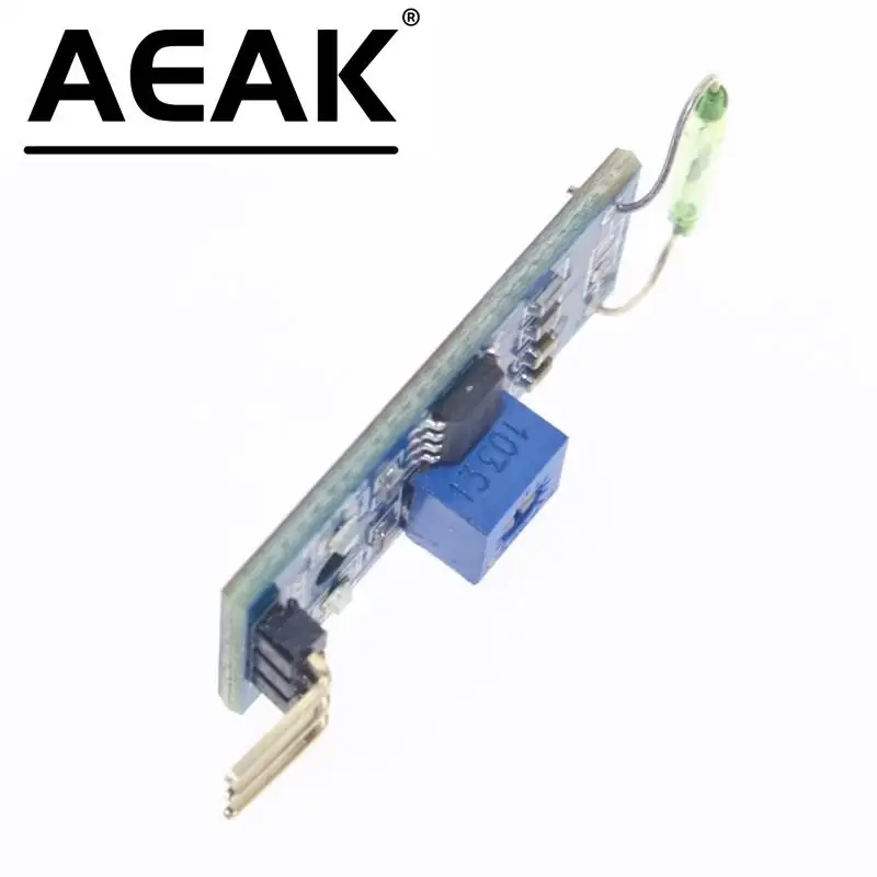 ใหม่ Reed เซ็นเซอร์โมดูลโมดูลแมกนีตรอน reed switch MagSwitch สําหรับ Arduino