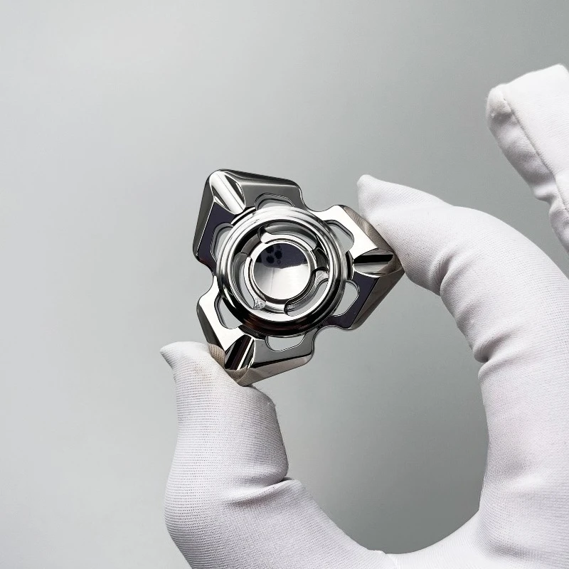 LarkEDC Reincarnation 1.1 Mirror Polished Mechanical Metal Fidget Spinner Decompression Adult Toy