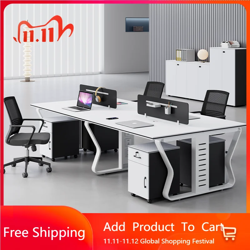 

Computer Reading Office Desk Minimalist Conference Gaming Modern Office Desk Organizers Mesa De Trabajo Postmodern Furniture