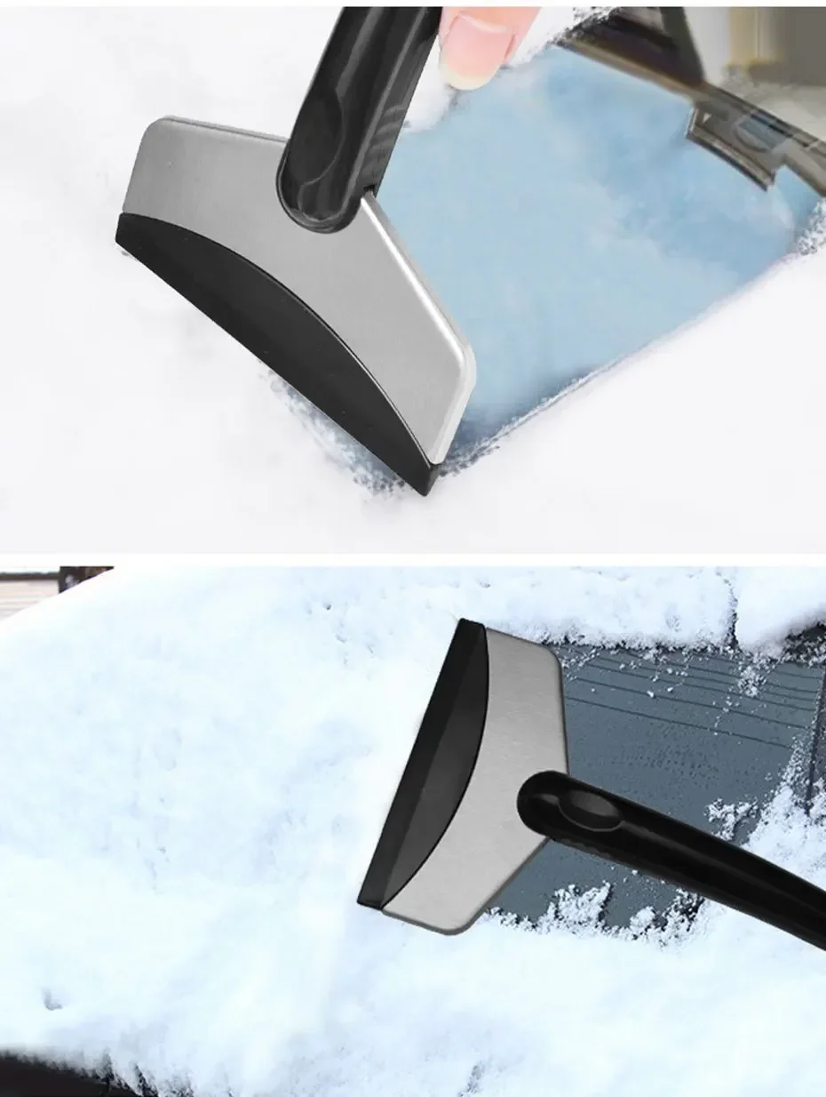 Car Ice Scraper Snow Removal Shovel Winter Windshield Window Snow Cleaning Scraping Tool Auto Ice Breaker Snow Shovel