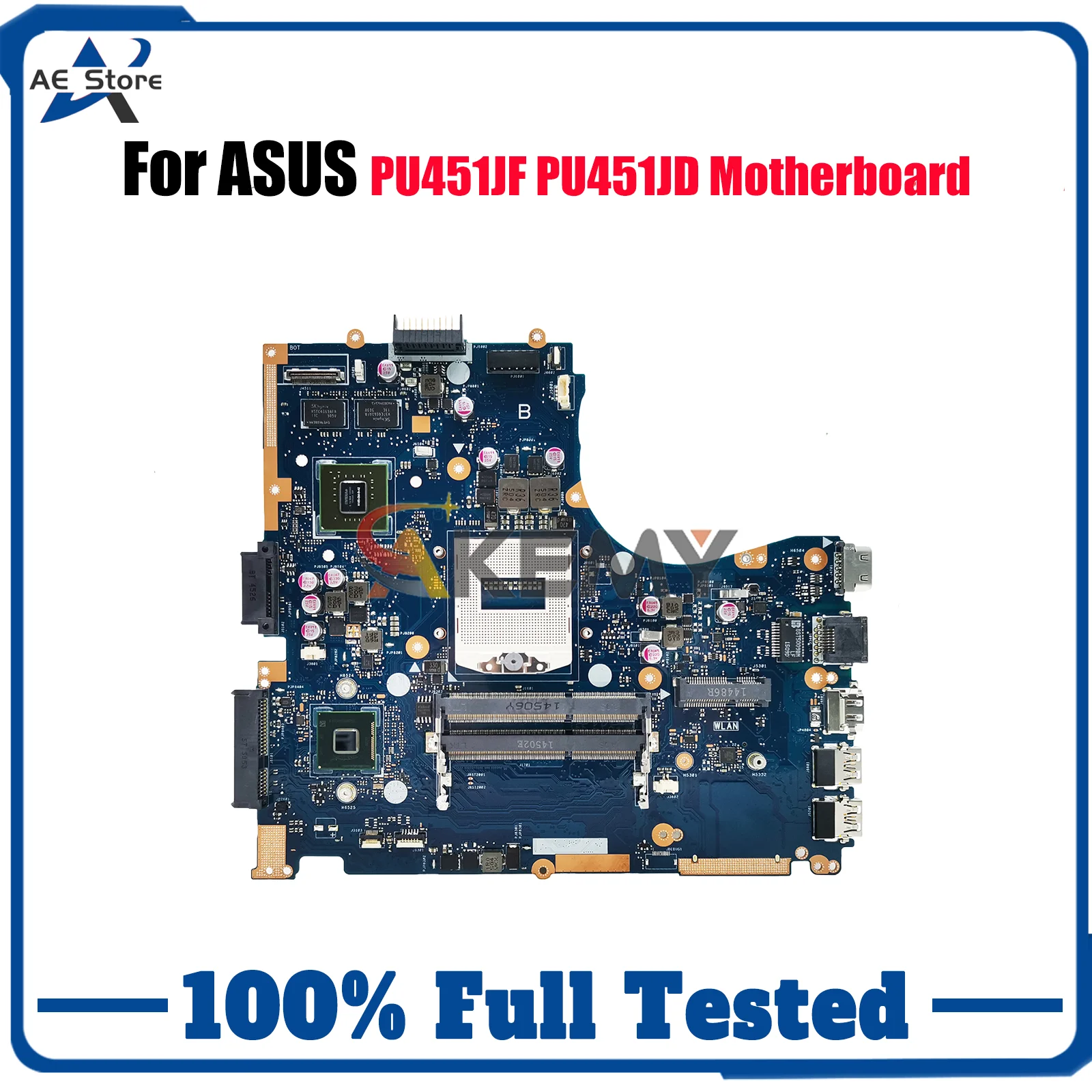 

PU451JF Laptop Motherboard For ASUS VivoBook PU451JF PU451J PU451JD Notebook Mainboard in stock 100% tests OK fast shipping