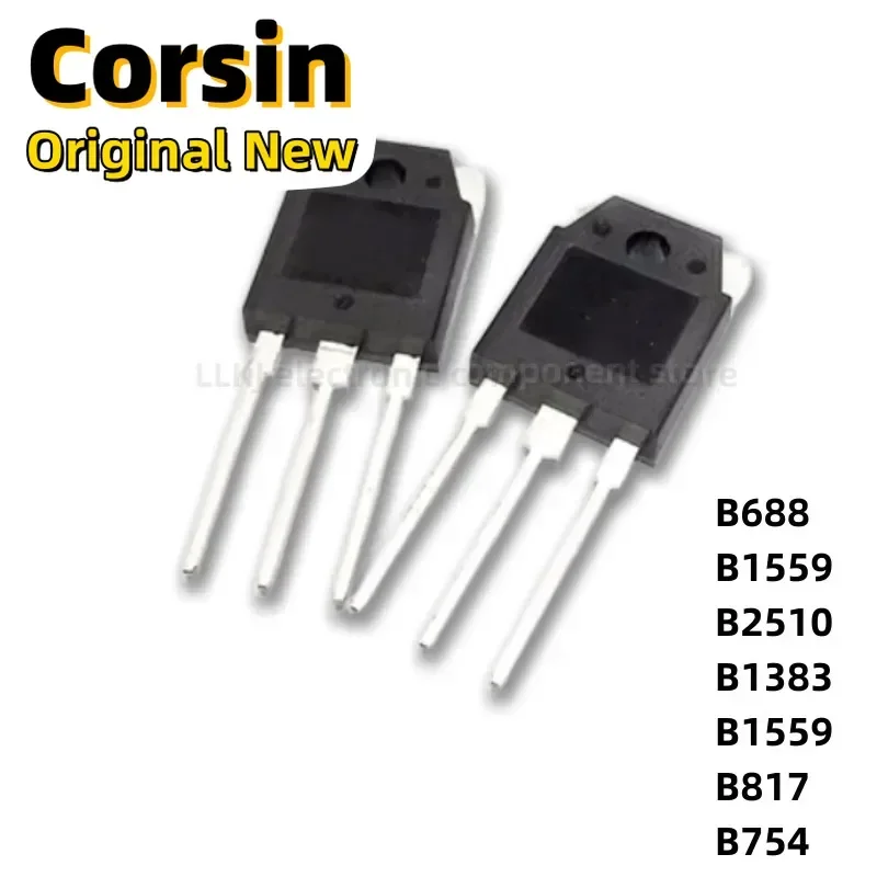 1pcs 2SB688 2SB1559 2SB2510 2SB1383 2SB1559 2SB817 2SB754 TO3P POWER TRANSISTORS TO-3P/