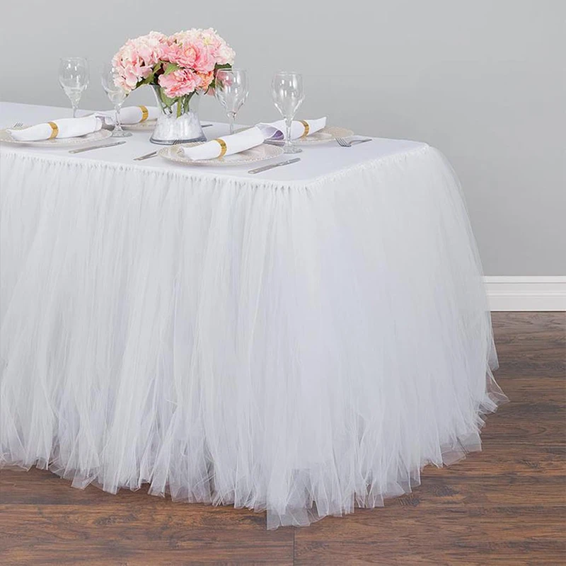 Party Supplies 100yards Tulle Roll  Wedding Decoration Fabric Spool Tulle Tutu Dress Diy Baby Shower Birthday Children Boy Girl
