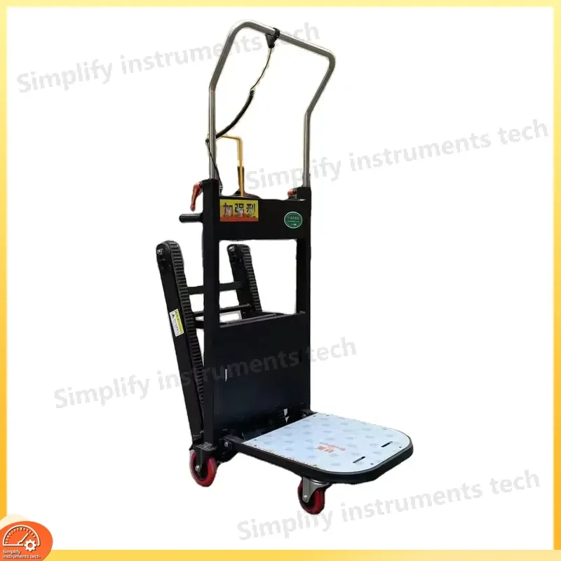 400KG Stair Climbing Trolley with Lithium Battery Heavy Duty Freight Carrier for Moving Furniture Appliances