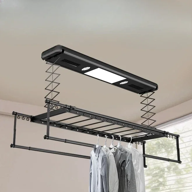 

Lifting Clothes Dryer Factory Electric Clothes Rack Home Drying Sterilization Clothes Dryer Balcony Remote Control Automatic