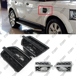 W/LOGO For Land Rover Discovery 4 LR4 Car Front Side Grille Air Intake Fender Vents in Santorini 2010 2011 2012 2013 2014-2016