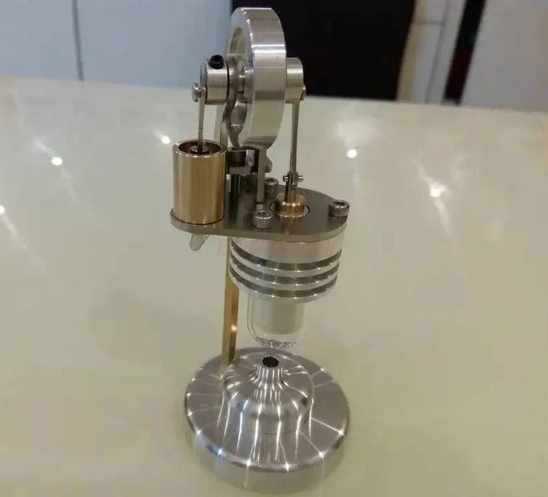 Physical and Mechanical Science Experiment Toy Gift  Engine Model External Combustion Engine Vertical