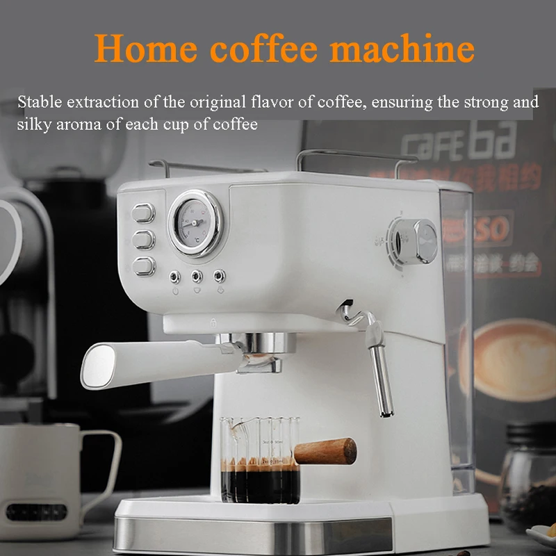 Espresso Machine 20 Bar, Professional Espresso Coffee Machine with Steam Milk Frother, Coffee Maker Cappuccino Latte Machine