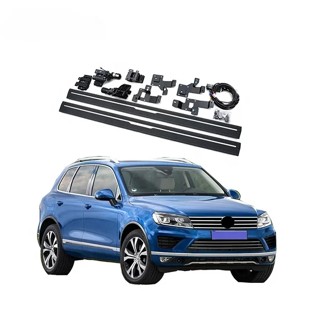 Auto Accessories Automatic Running Board for VW Touareg 2012 power side bar Aluminum electric side step