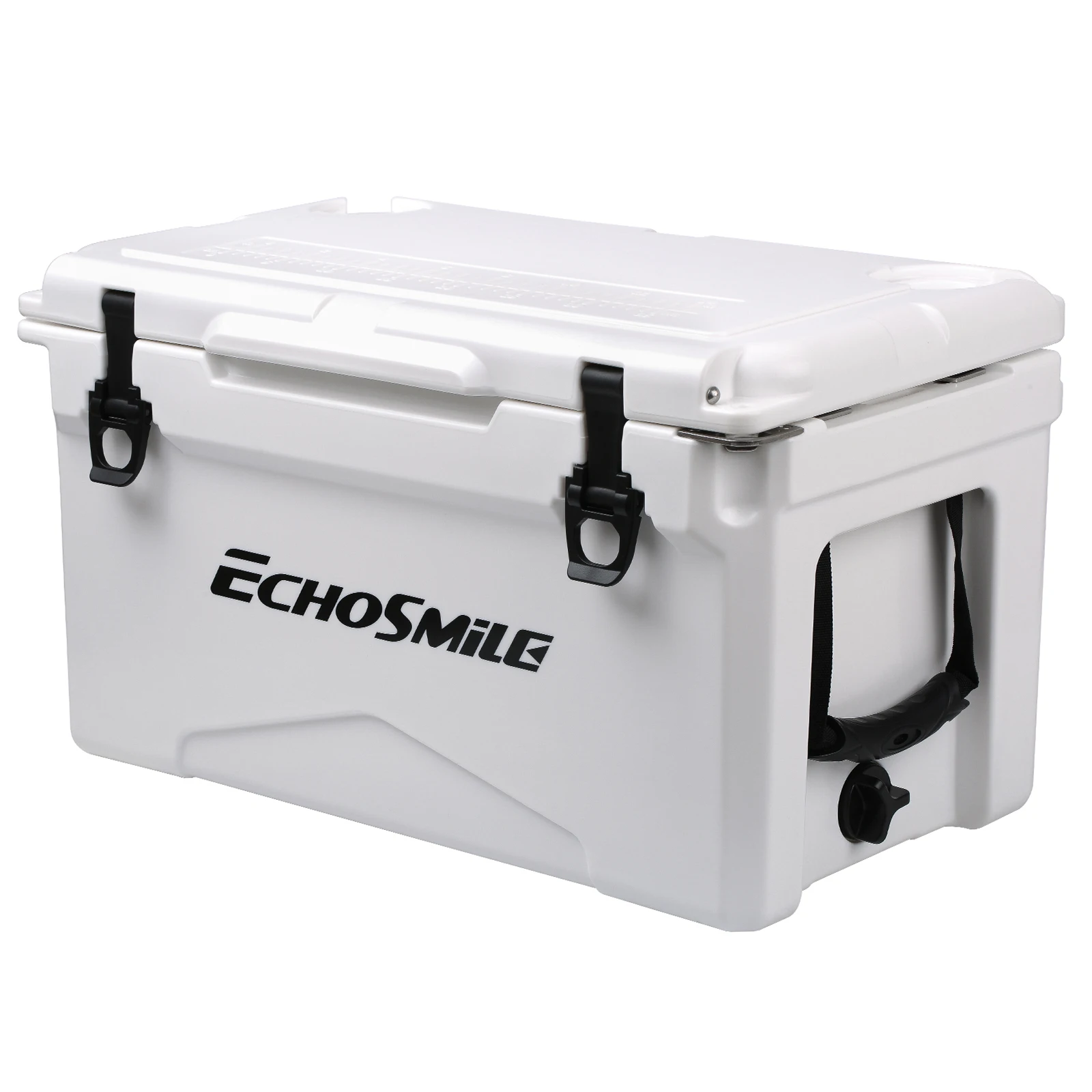 30 QT White Insulated Portable Cooler Box 5 Days Ice Retention Lightweight Ice Chest Box For BBQ Camping Storage Cooler Box