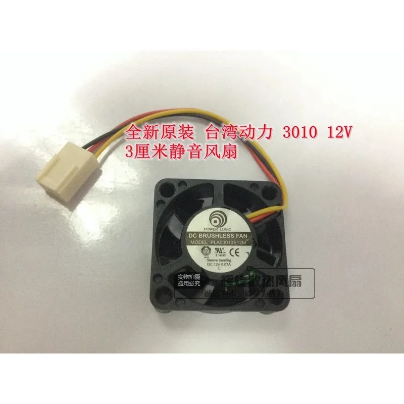 JFG For  POWER LOGIC 3010 12V 0.07A PLA03010S12M 3CM silence cooling fan