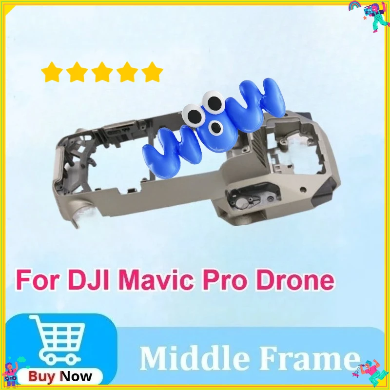 

New Middle Shell Replacement for DJI Mavic Pro Drone Body Shell Middle Frame Spare Parts in Stock Drones & Accessories