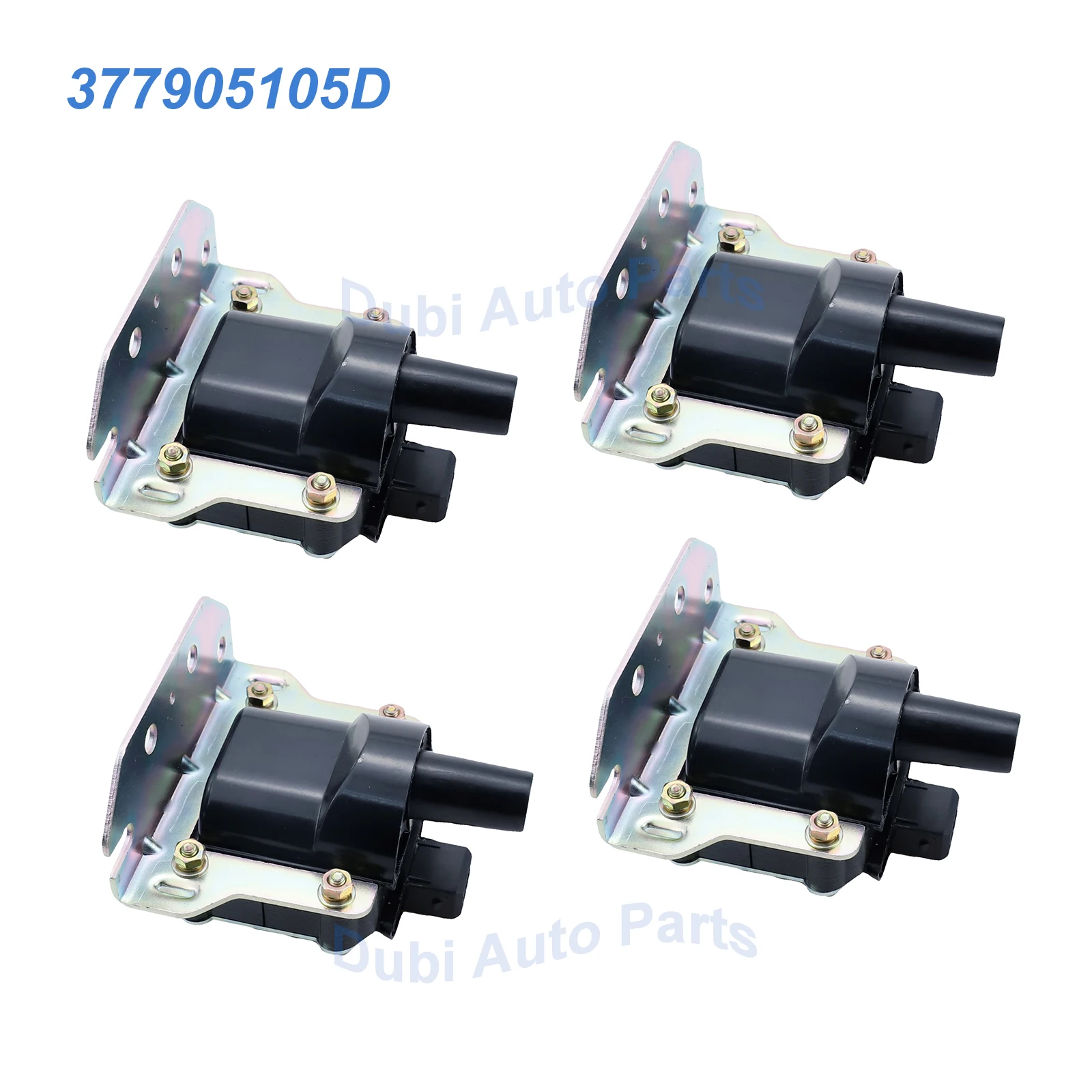 

4Pcs 377905105D Ignition Coils For VW GOL II III IV 1.6 PARATI 3 4 1.8 SAVEIRO 2 2.0 9220081504 VOLKSWAGEN Car Accessories Parts