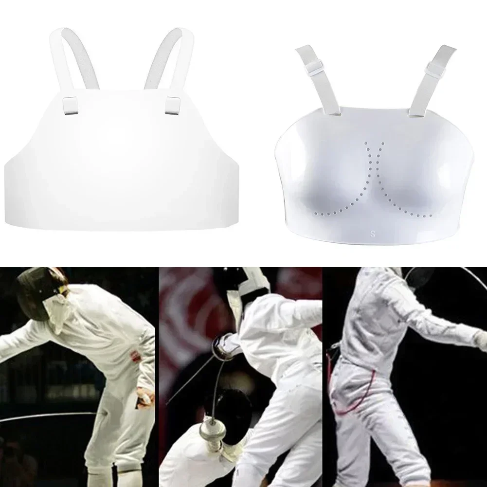 

XS-XL Fencing Chest Protector Fencing Chest Guard For Men And Women Muay Thai Arts Kickboxing Adults Fencing Gears Accessories