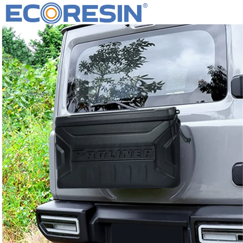 Tailgate Toolbox Storage Box for Suzuki Jimny 2019-2025 JB64/JB74 Lightweight External Spare Tire Backpack Accessory Current