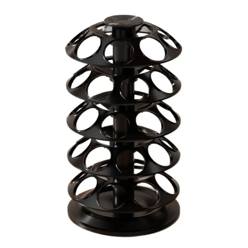 BAAJ-Coffee Pod Holder For Keurig-K Cup Holder With 360° Turntable-40 Capsule Organizer, Space Saving Storage Solution