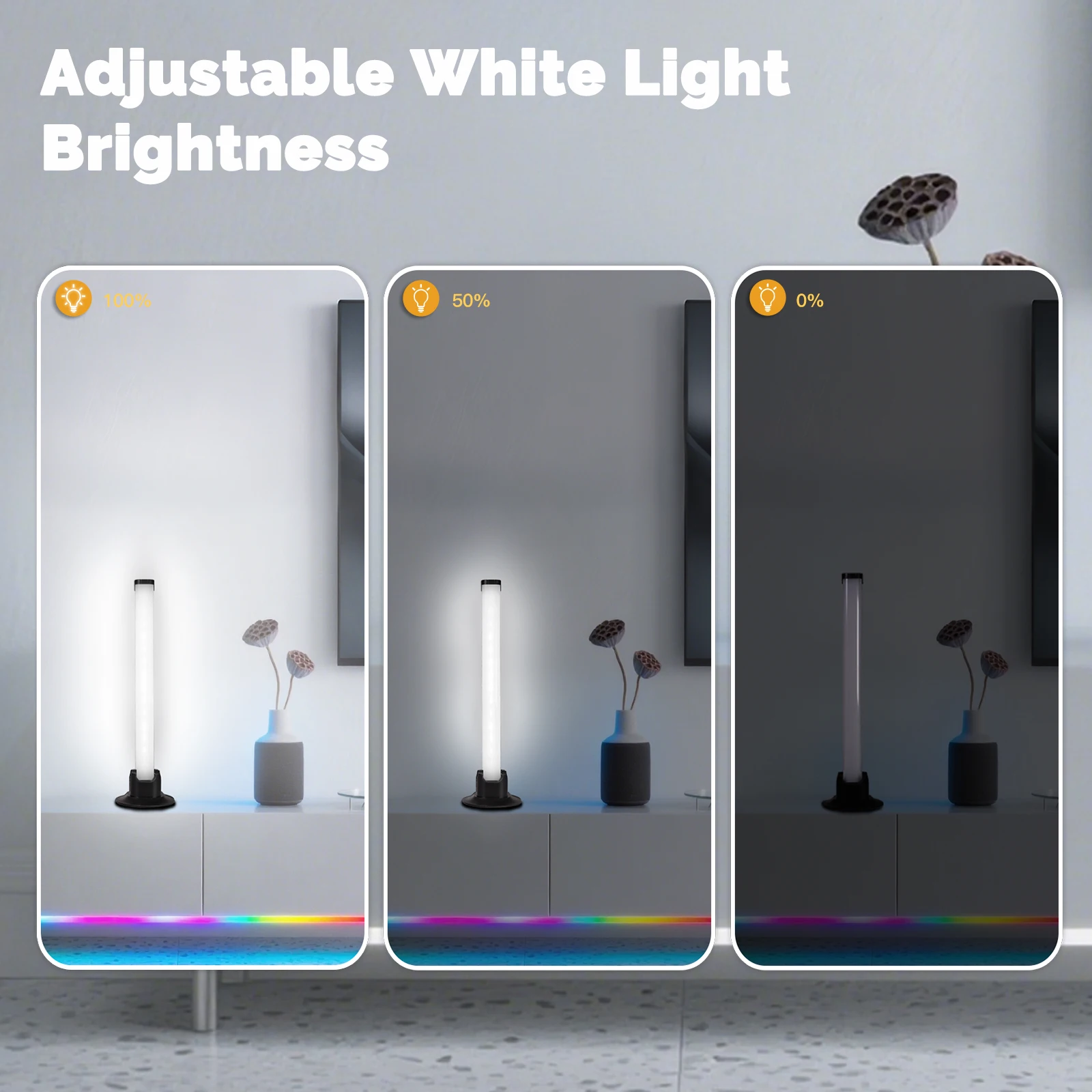 MOES-barra de luz RGB con sincronización de música, ritmo con Control remoto IR, PC, escritorio, decoración del hogar, gabinete, retroiluminación, sala de juegos, alimentado por USB