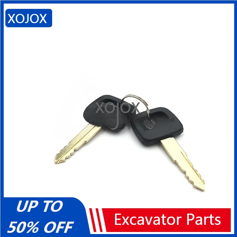 XOJOX 1 PC Key For Komatsu PC56/60/70/110/200/220/300/450 Ignition Key For 787 Excavator Parts