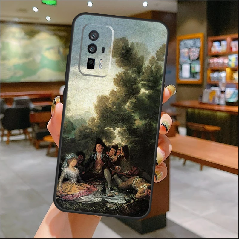 Francisco Goya Paintings Case For Xiaomi 13 Ultra 12 Lite 11T 12T Pro 12X POCO X3 X5 F5 Pro F3 F4 X4 GT M5s Coque